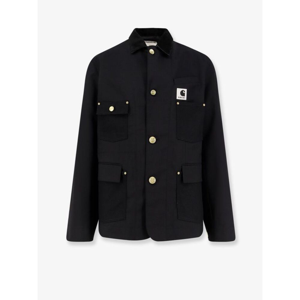 Sacai X Carhartt Wip Men Jacket With Double Logo Patch